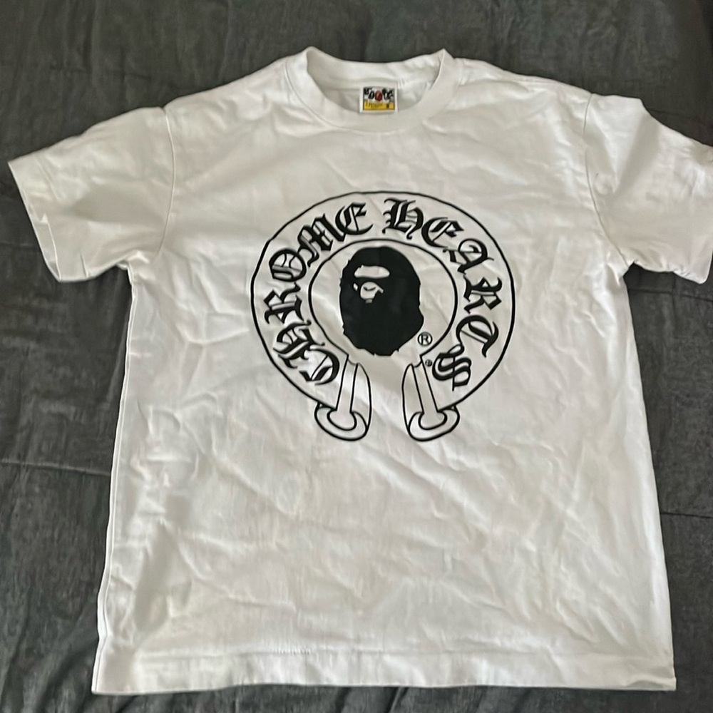 bape x chrome hearts t shirt